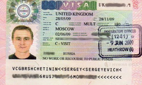 Entrée sans visa au Royaume-Uni