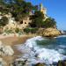 Spania costa brava byer på kysten